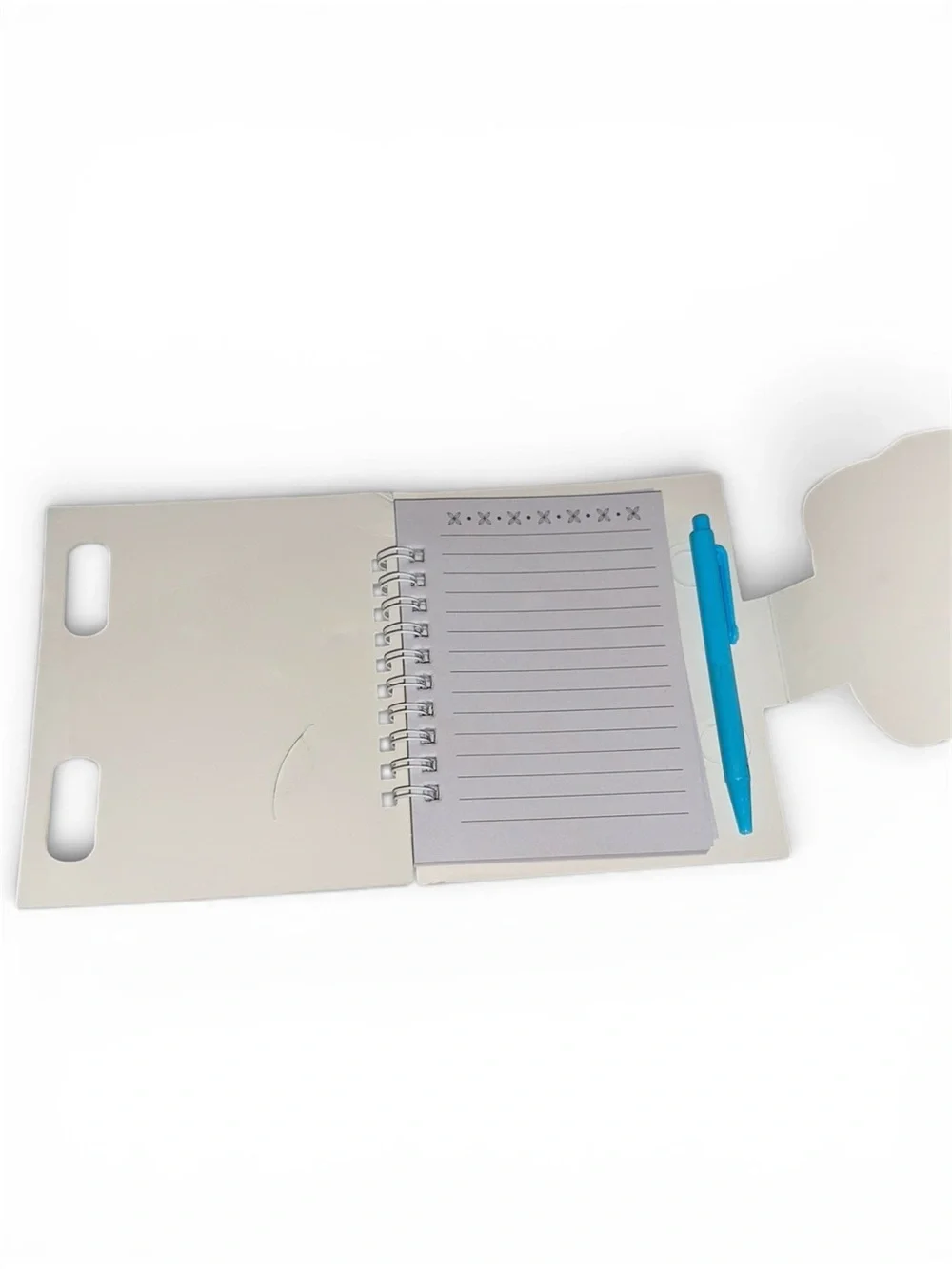 MINI UNBRANDED NOTEBOOK & PEN SET WITH STARBUCKS COFFEE CUP MOTIF